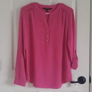 NWT Zac & Rachel Tuni Popover Blouse